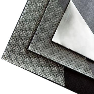 Graphite sheet with flat or perforated SS316 and SS306 Inserted 370 370