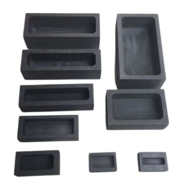 molded graphite square crucibles 370 370